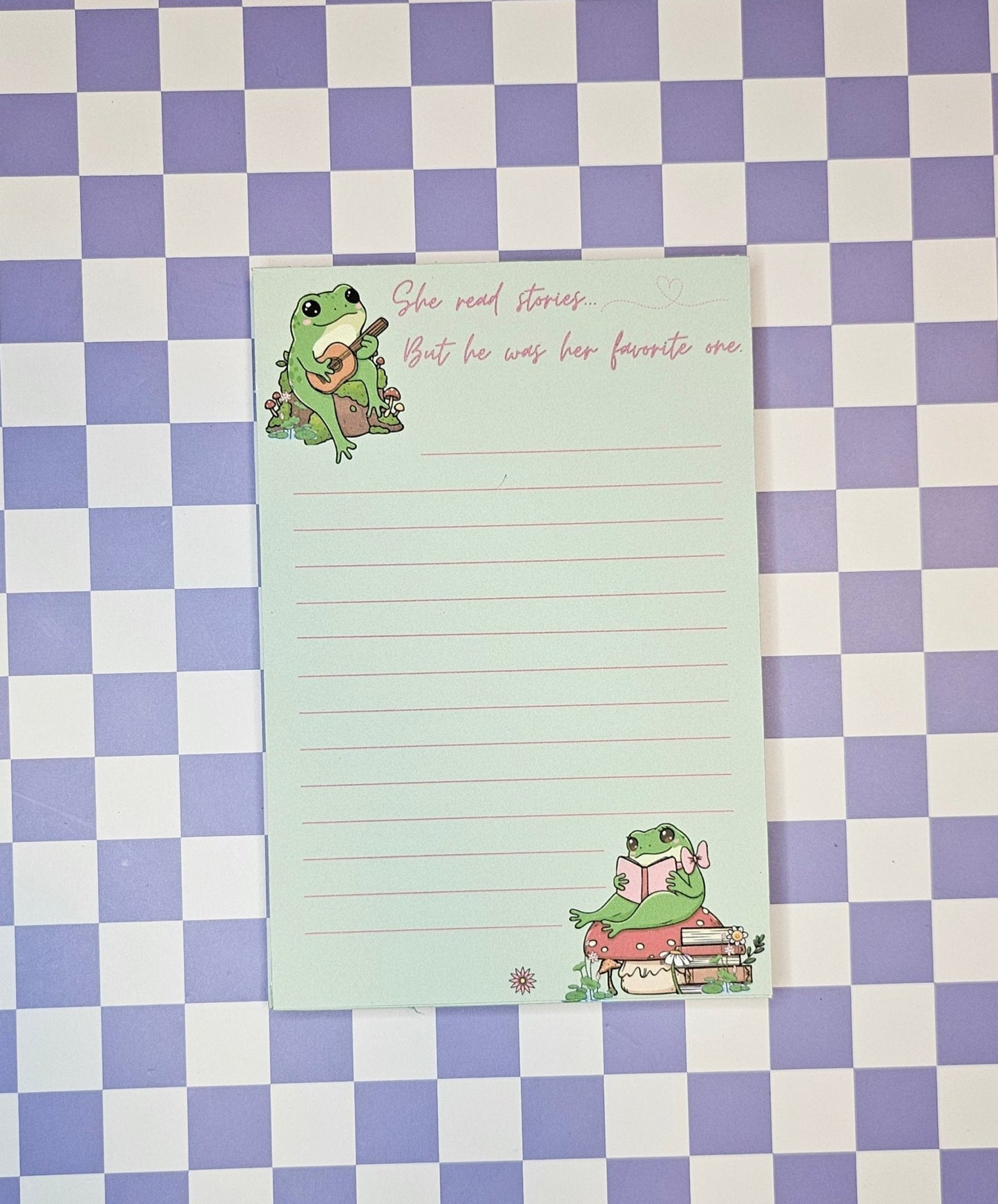 Frog & Fable Notepad - Twilight Boutique and Stationeries
