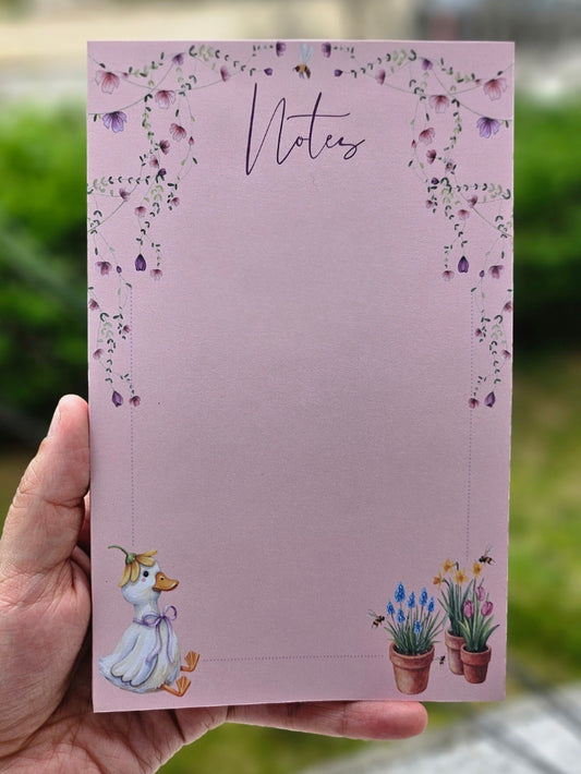 Pastel Duckling Notepad Twilight Boutique and Stationeries