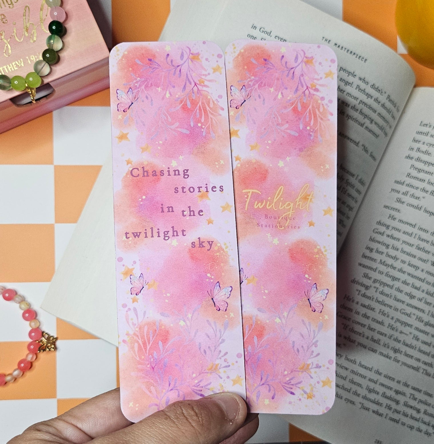 Dusk & Daydreams Bookmark Twilight Boutique and Stationeries