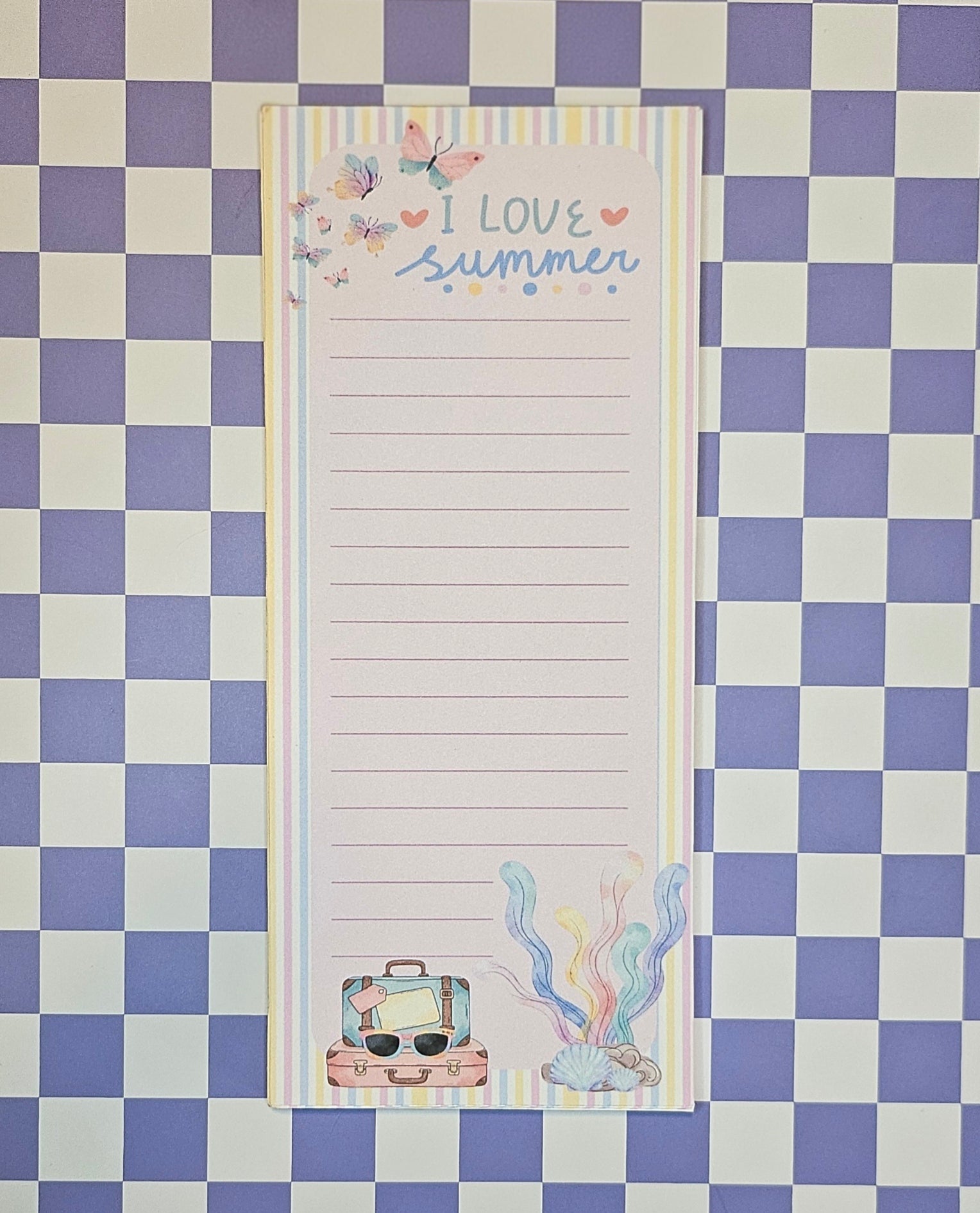Summer Daydreams Notepad Twilight Boutique and Stationeries