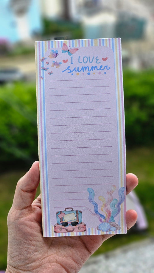 Summer Daydreams Notepad Twilight Boutique and Stationeries