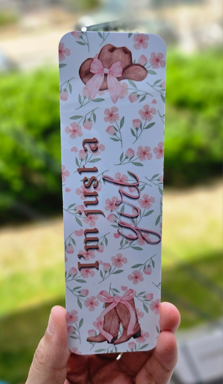 Just a Girl Bookmark Twilight Boutique and Stationeries