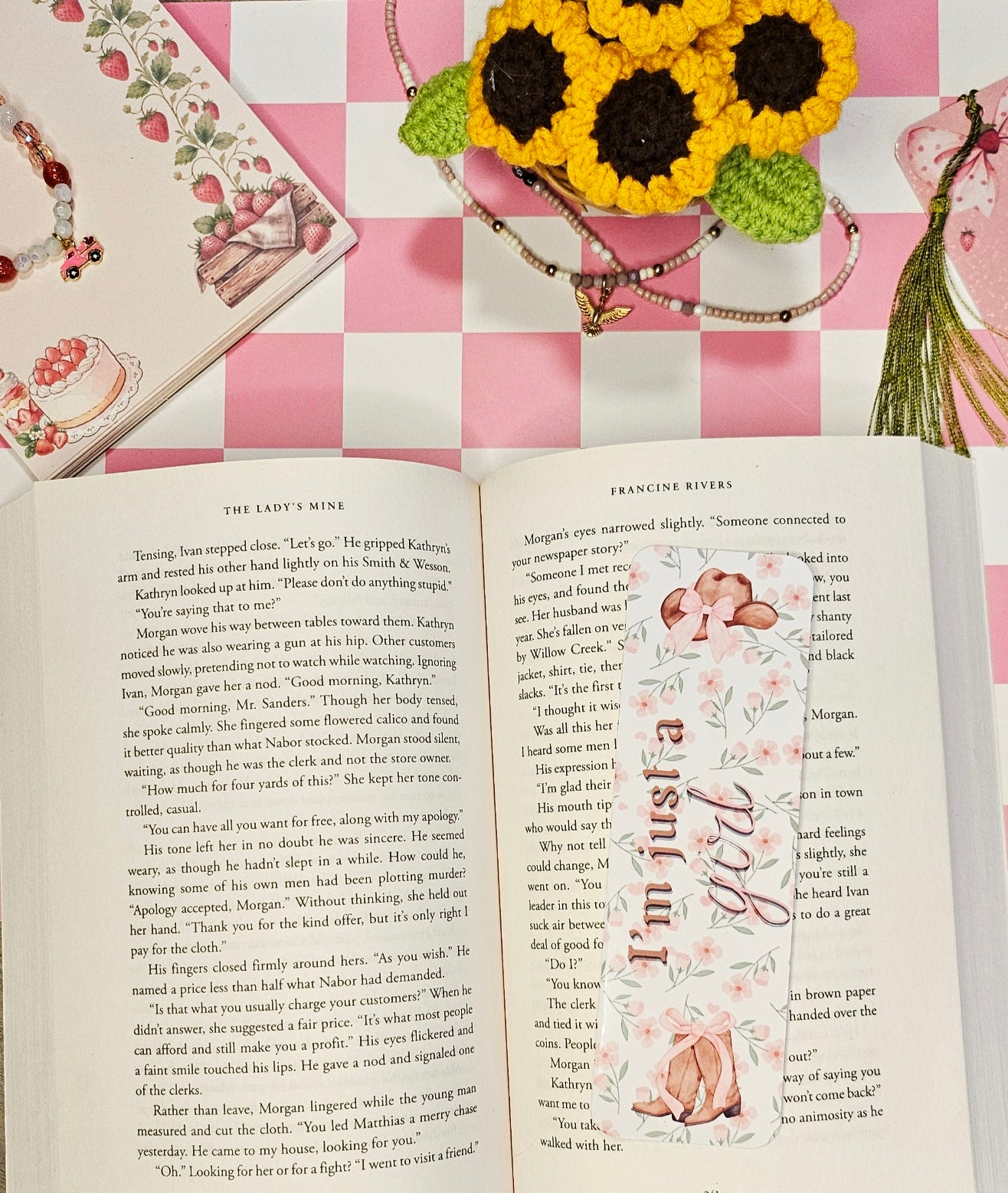 Just a Girl Bookmark Twilight Boutique and Stationeries