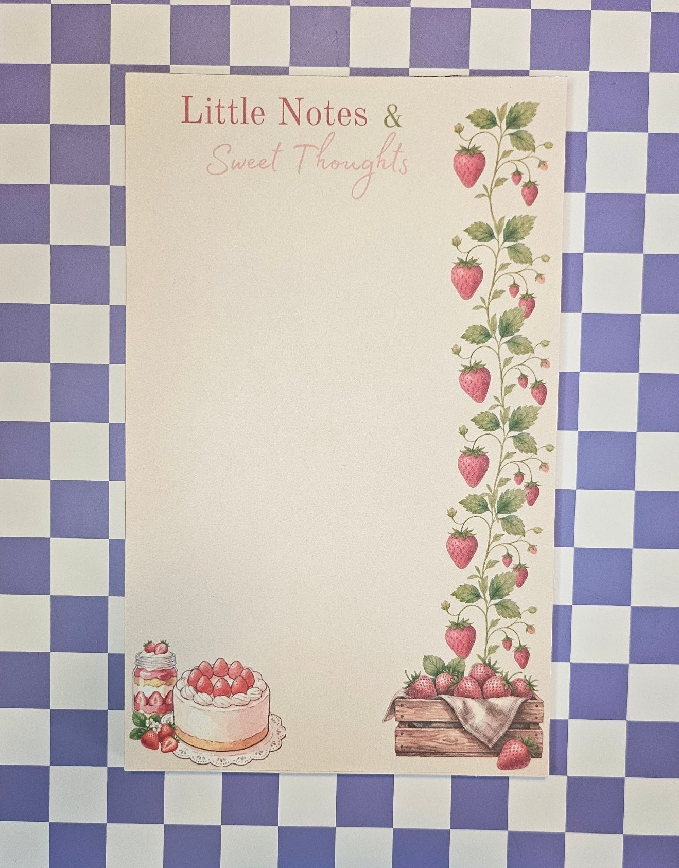 Little Notes & Sweet Thoughts Notepad Twilight Boutique and Stationeries