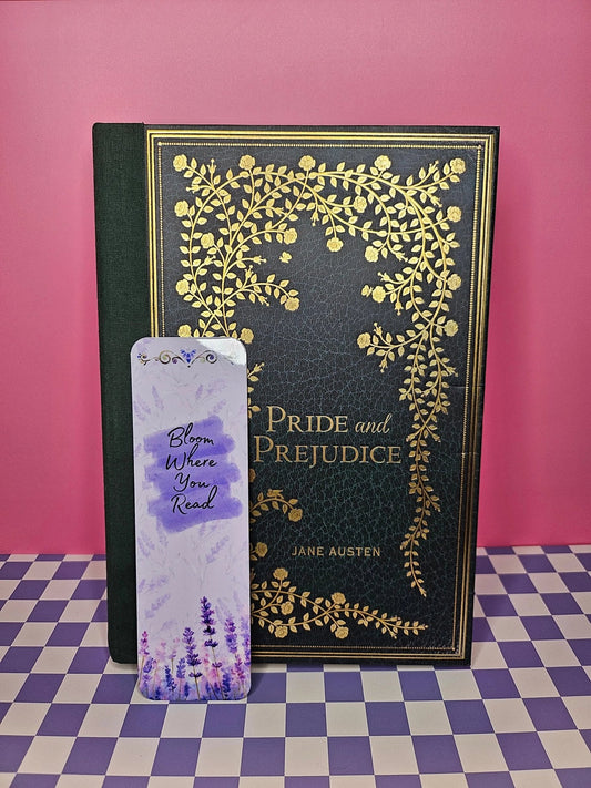 Bloom Where You Read Bookmark - Twilight Boutique and Stationeries