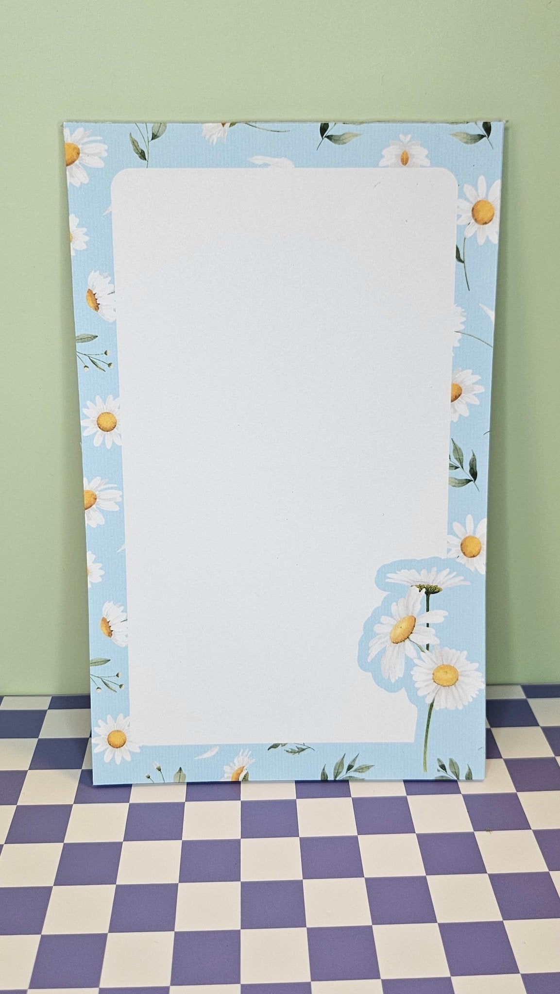 Blue Skies & Daisies Notepad - Twilight Boutique and Stationeries