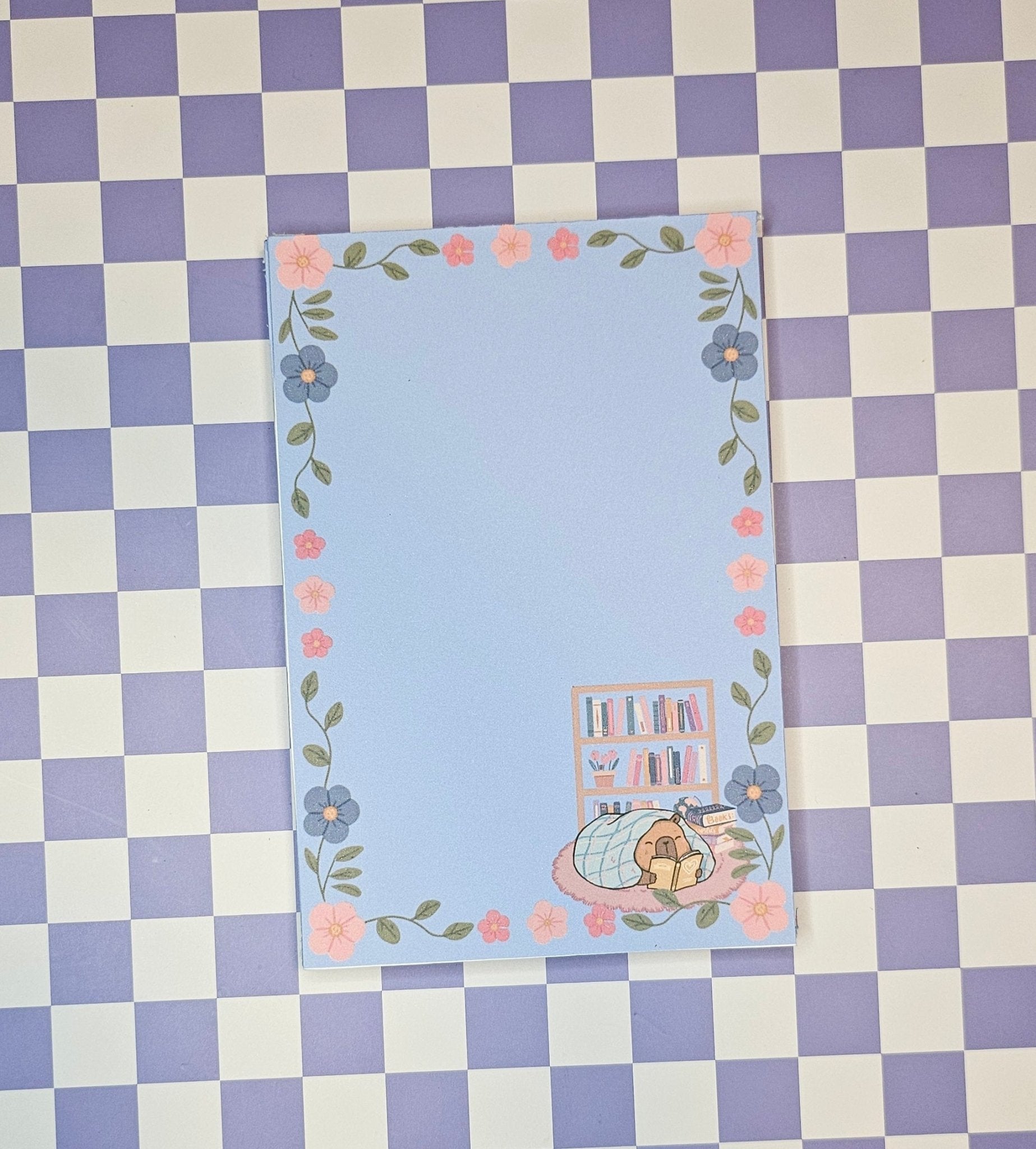 Bookworm Burrow Notepad - Twilight Boutique and Stationeries
