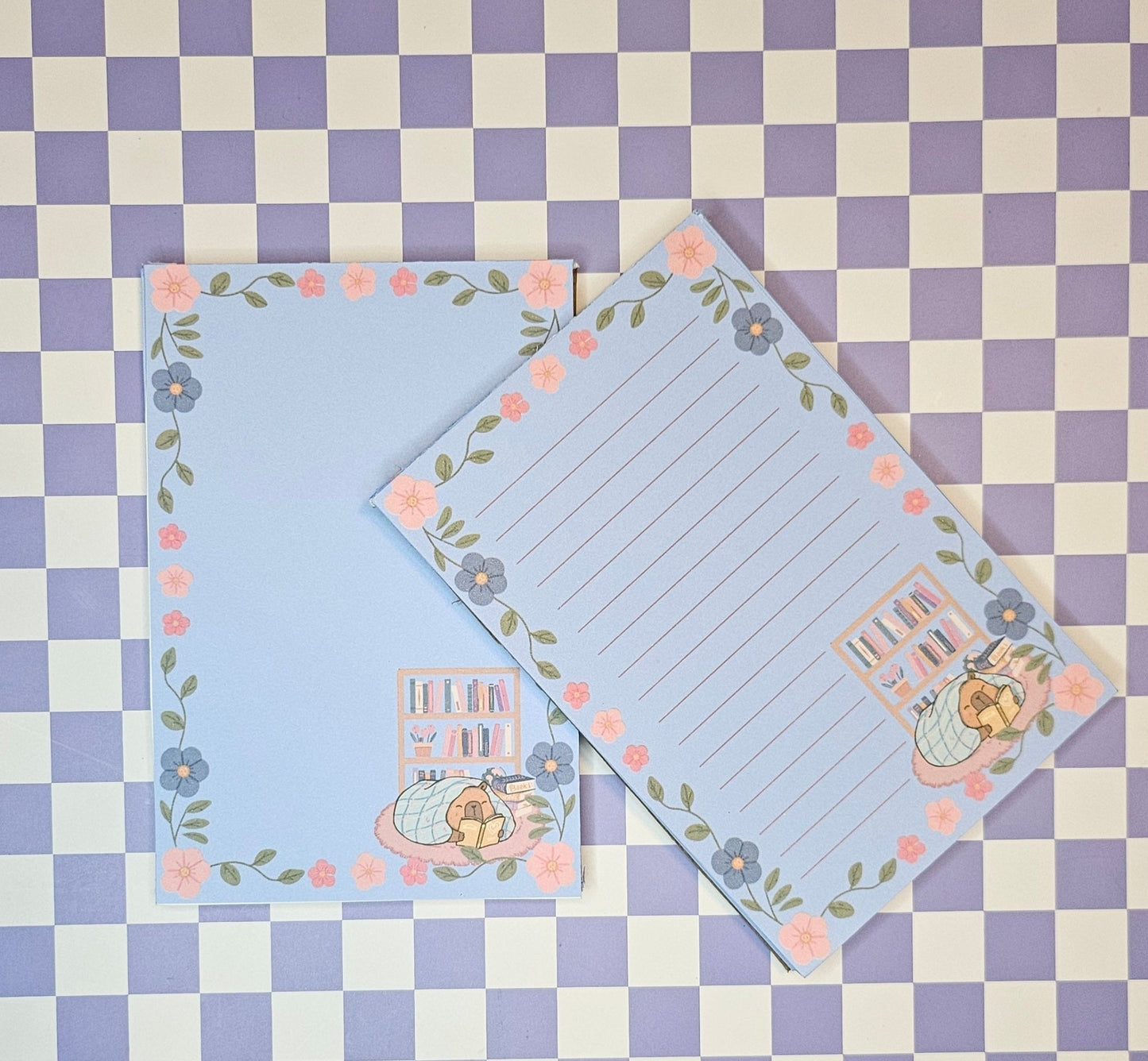 Bookworm Burrow Notepad - Twilight Boutique and Stationeries