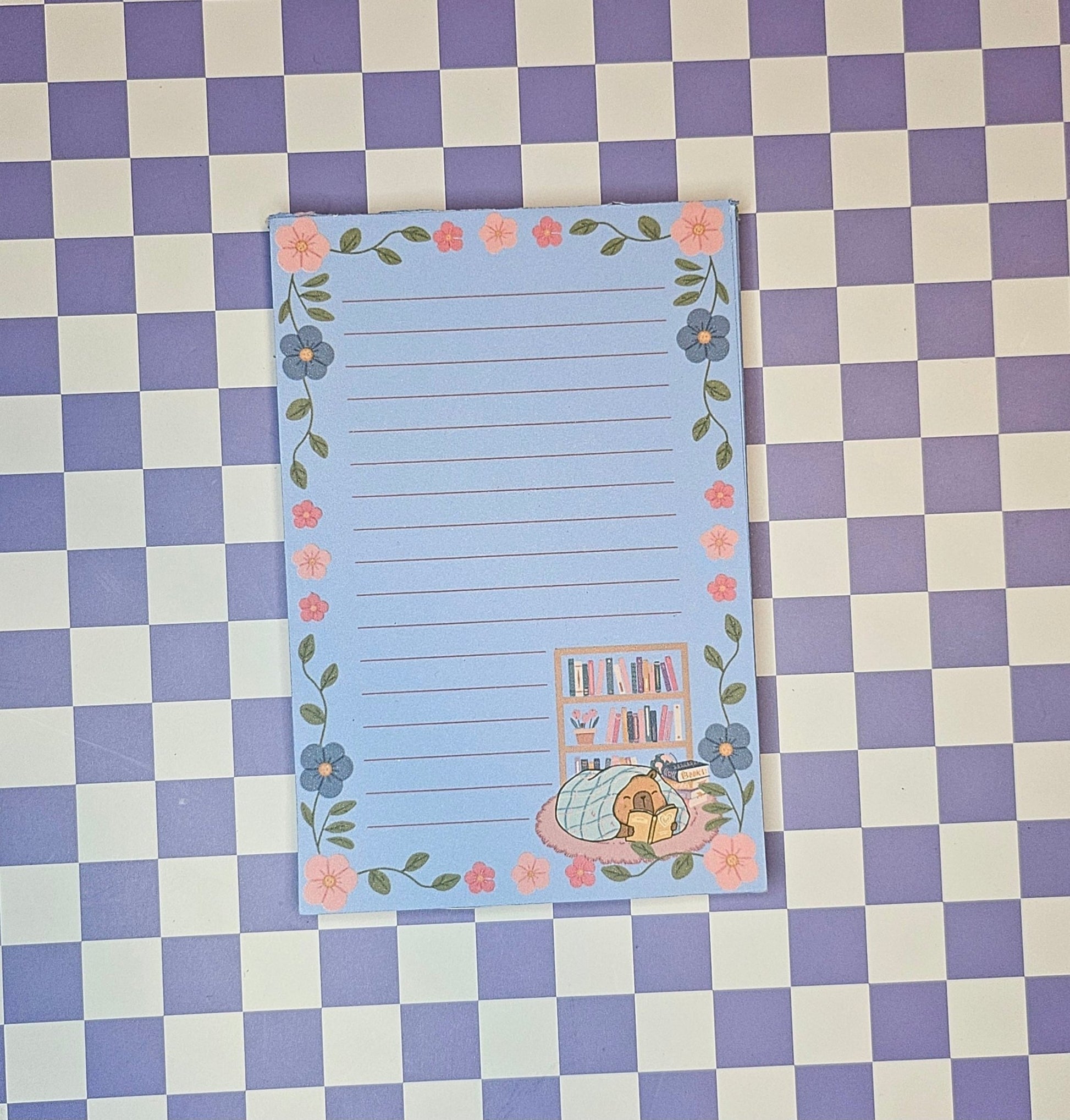Bookworm Burrow Notepad - Twilight Boutique and Stationeries