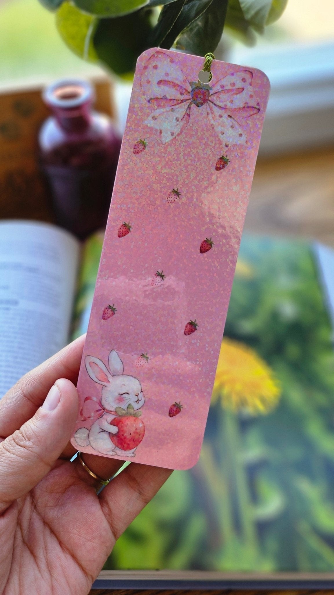 Bunny & Berries Bookmark - Twilight Boutique and Stationeries