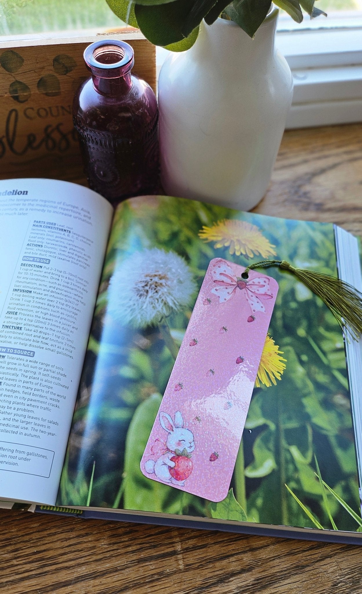 Bunny & Berries Bookmark - Twilight Boutique and Stationeries