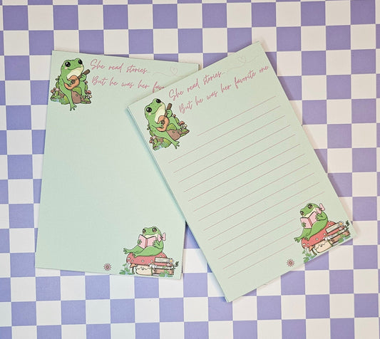 Frog & Fable Notepad - Twilight Boutique and Stationeries