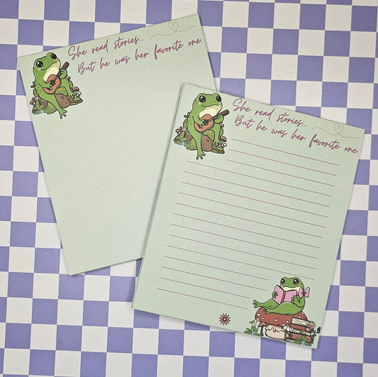 Frog & Fable Notepad - Twilight Boutique and Stationeries
