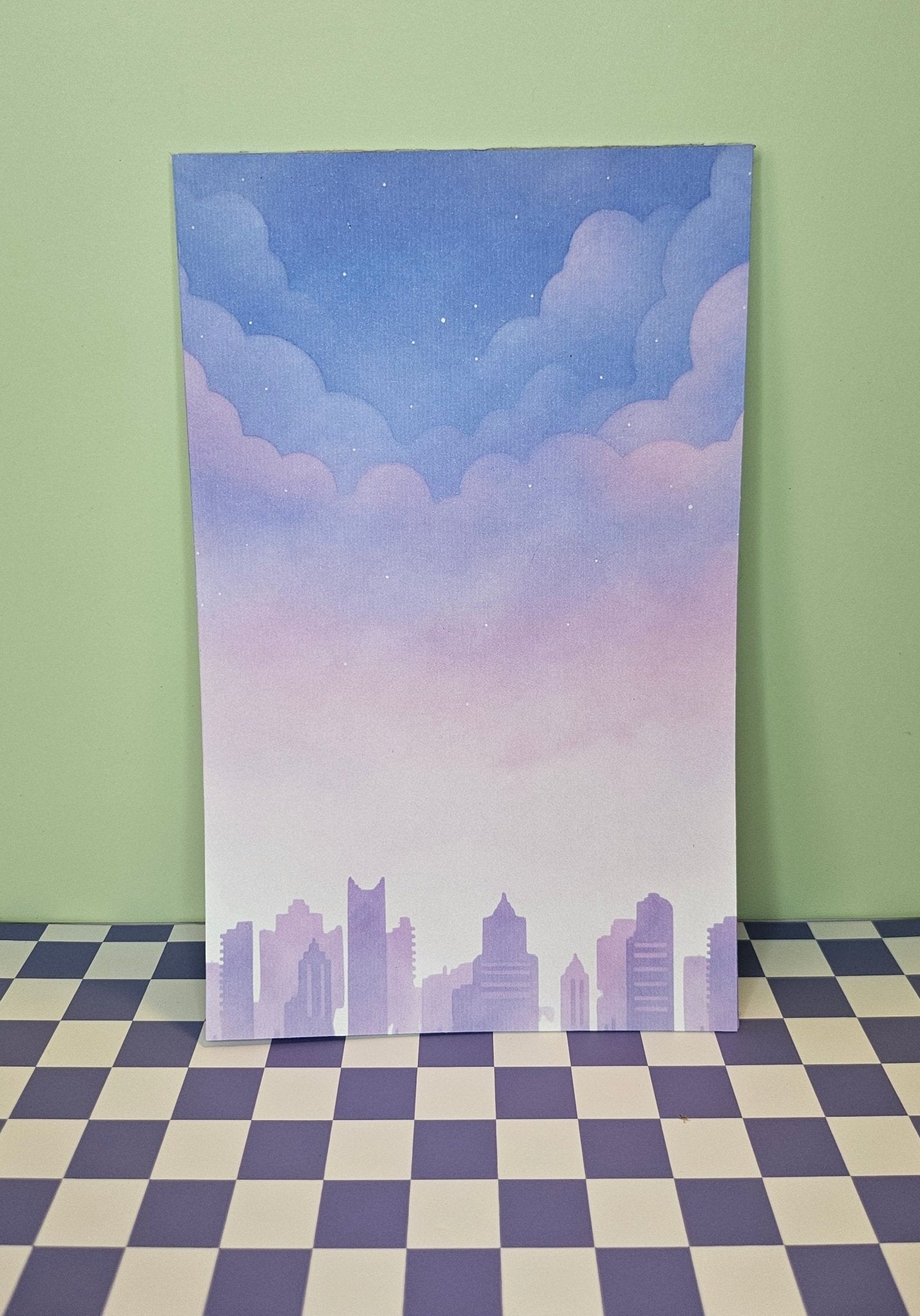Midnight Skyline Notepad - Twilight Boutique and Stationeries