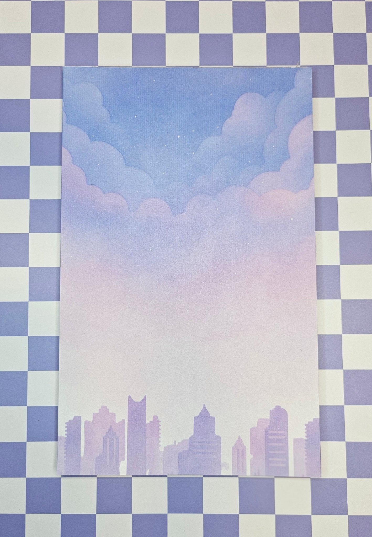 Midnight Skyline Notepad - Twilight Boutique and Stationeries
