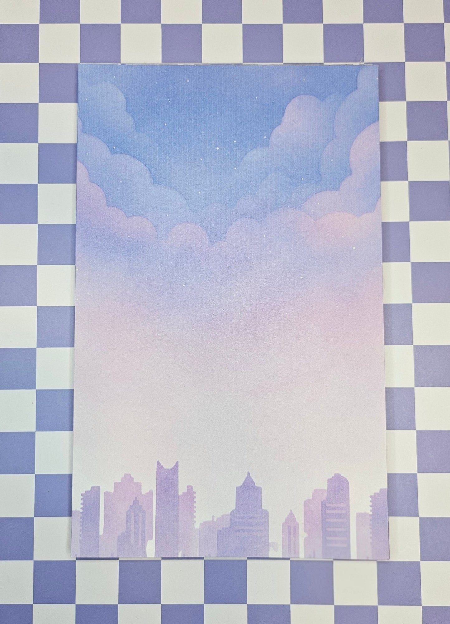 Midnight Skyline Notepad - Twilight Boutique and Stationeries
