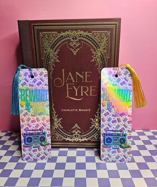 Rewind, Be Kind Bookmark - Twilight Boutique and Stationeries