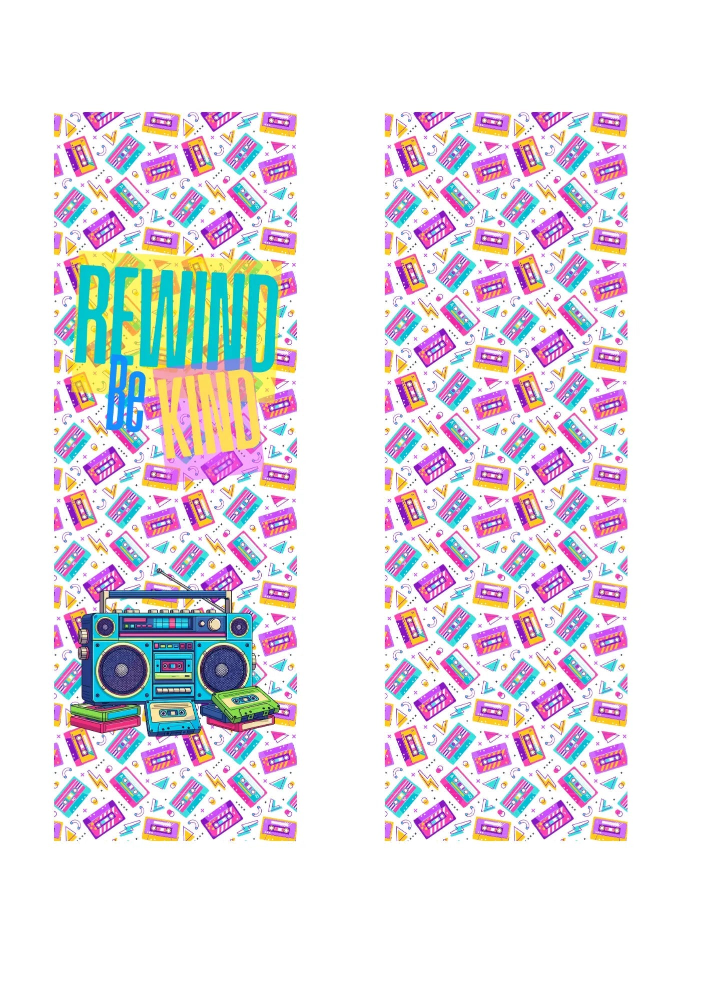 Rewind, Be Kind Bookmark - Twilight Boutique and Stationeries