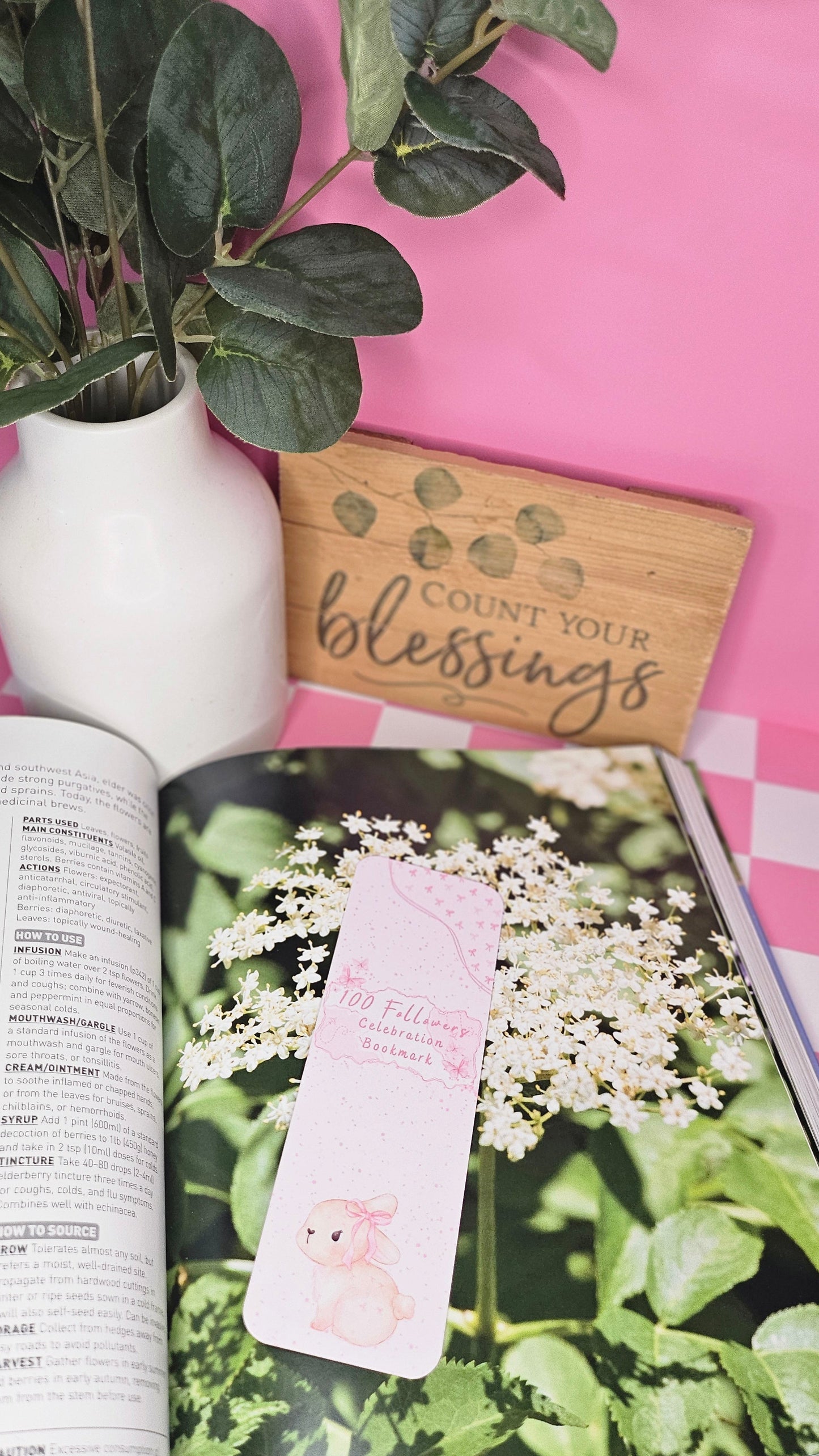 First 100 Celebration Bookmark Twilight Boutique and Stationeries