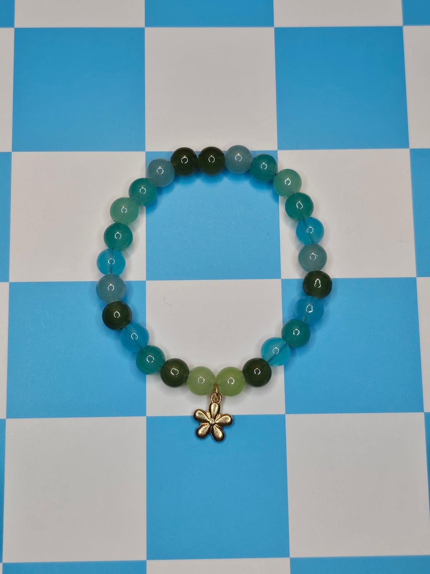 Seafoam Blossom Bracelet - Twilight Boutique and Stationeries